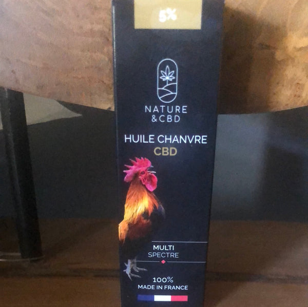 NATURE ET CBD - Huile chanvre CBD 10 ml - multi spectre - 5%, 10%, 15%, 20% Également disponibles en 25 % et 30 % sur commande, via le formulaire de contact